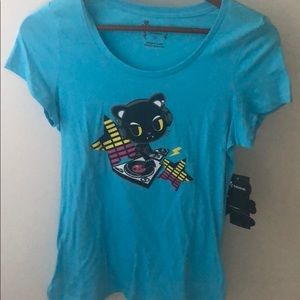 Tokidoki Dance Machine Ice Blue T-Shirt Medium NWT